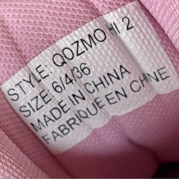 ✨ YRU Qozmo pink platform sneakers 6 - Picture 8 of 11